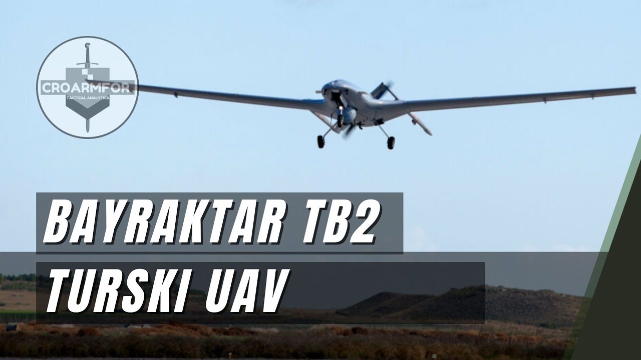 CROARMFOR 13 Bayraktar TB2 | Turska bespilotna letjelica | Hrvatska Vojska | Croatian Army