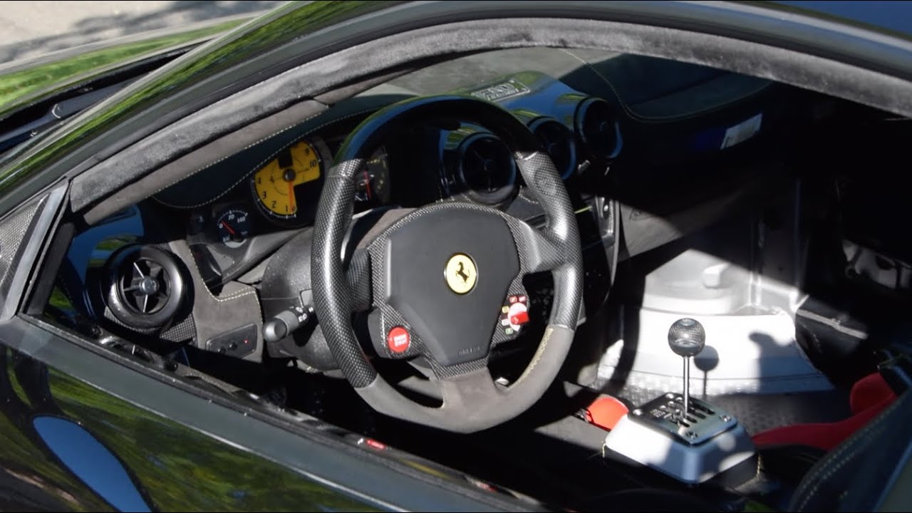 Passenger in the Only Gated Manual Ferrari 430 Scuderia! Driving Scenes