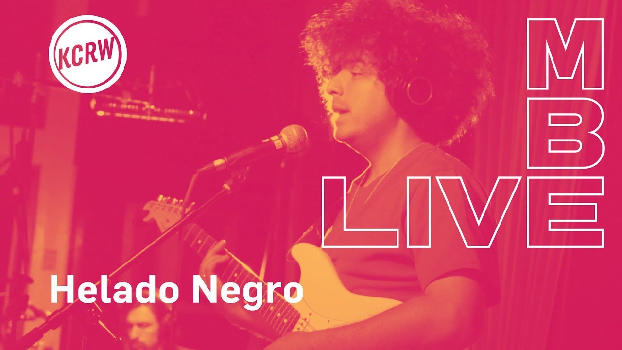 Helado Negro performing 
