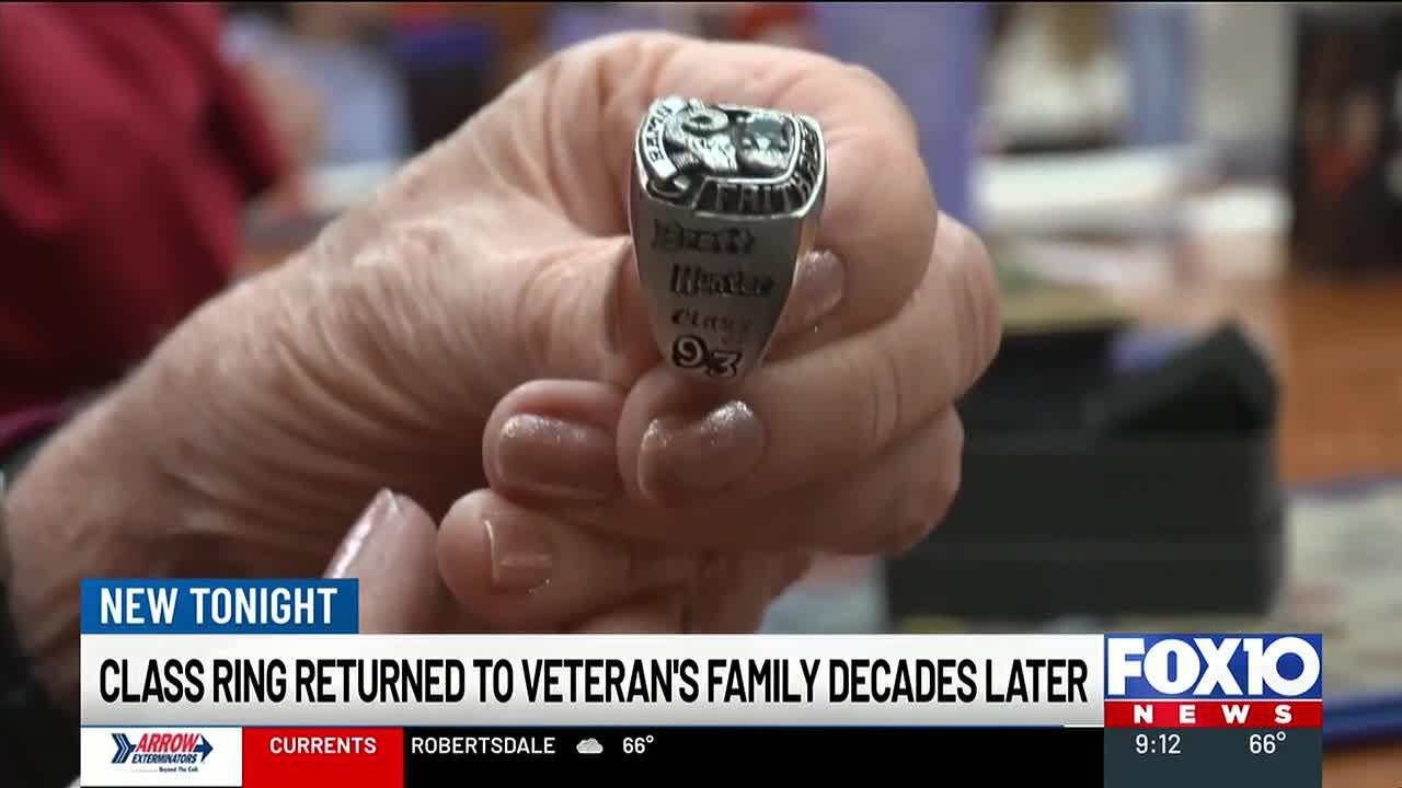 Class ring lost for decades returned to Iraq War victim’s family