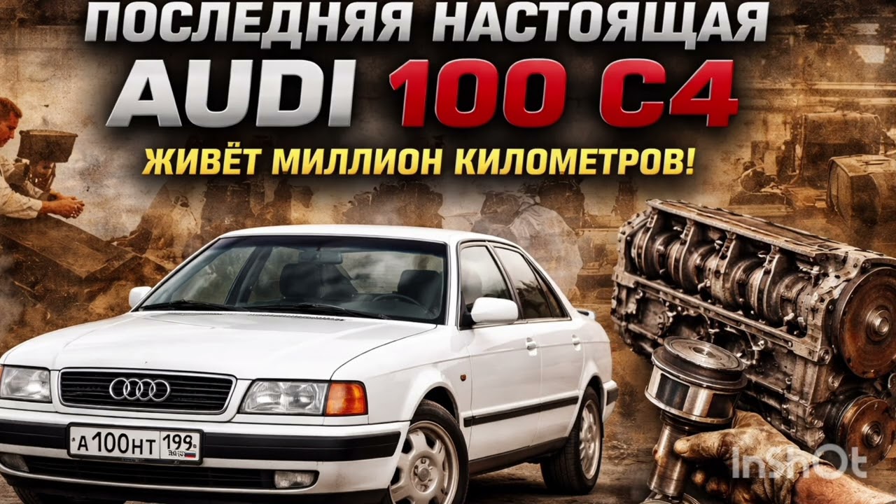 Ауди 100 С4 (5 цилиндров) Легенда, дающая фору современности