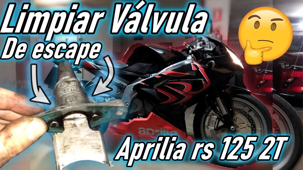 Cómo limpiar la Válvula de escape Eléctrica de una Aprilia rs 125