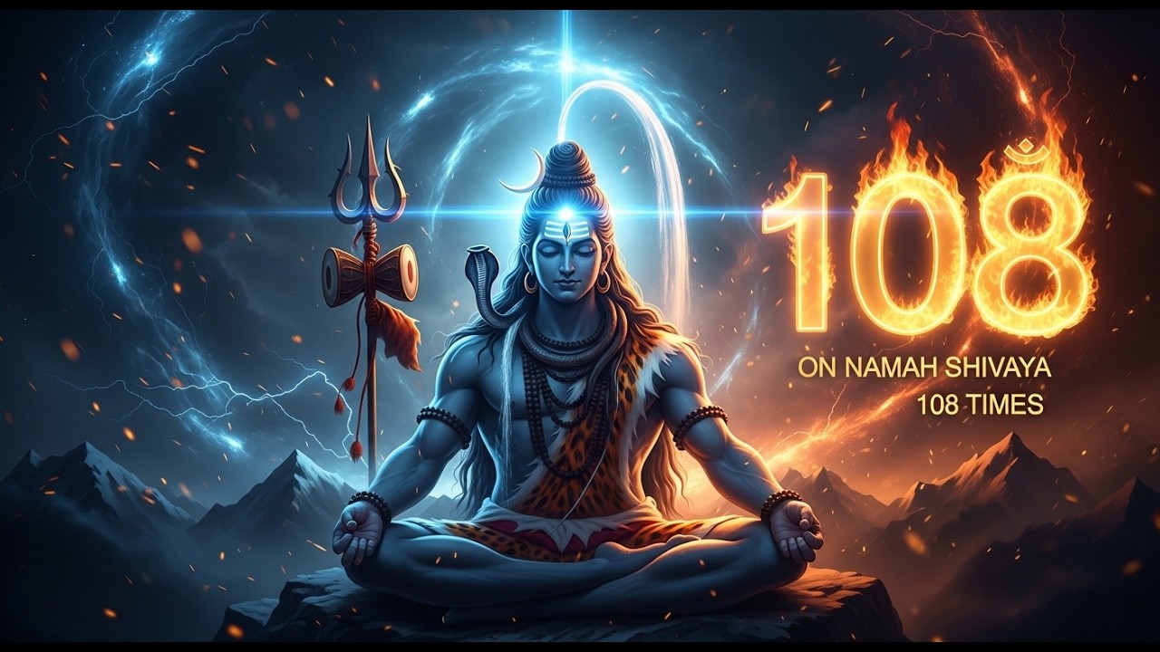 Powerful Lord Shiva Mantras | Om Namah Shivaya 108 Times | Non-Stop Meditation Music