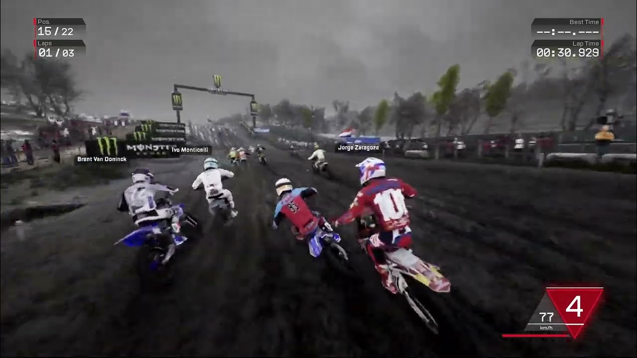 MXGP3 - The Official Motocross Videogame ༄🌨Netherlands Valkenswaard (2/2) (Career Mode)