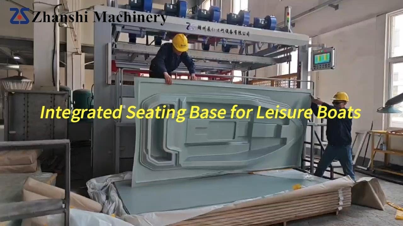 Integrated Seating Base for Leisure Boats-Vacuum Forming Machine | Manual Feeding Thick Sheet