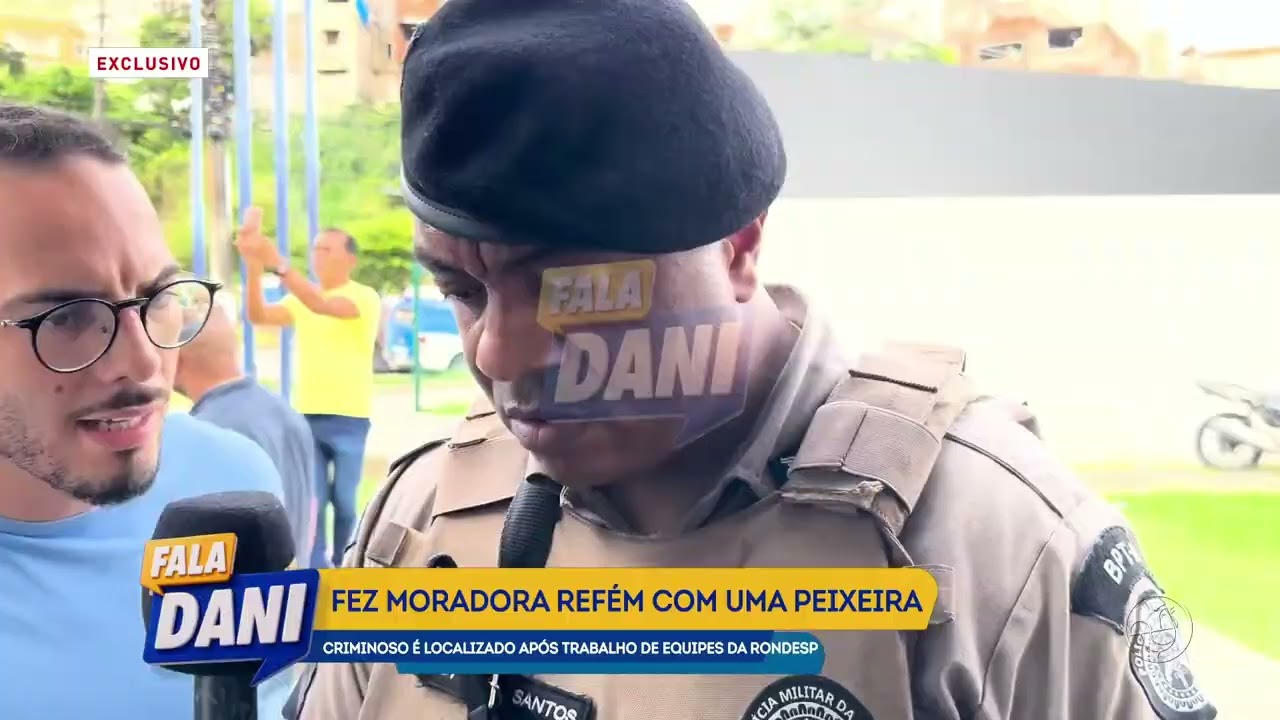 Fez moradora refém com uma peixeira | FALA DANI | TV ARATU