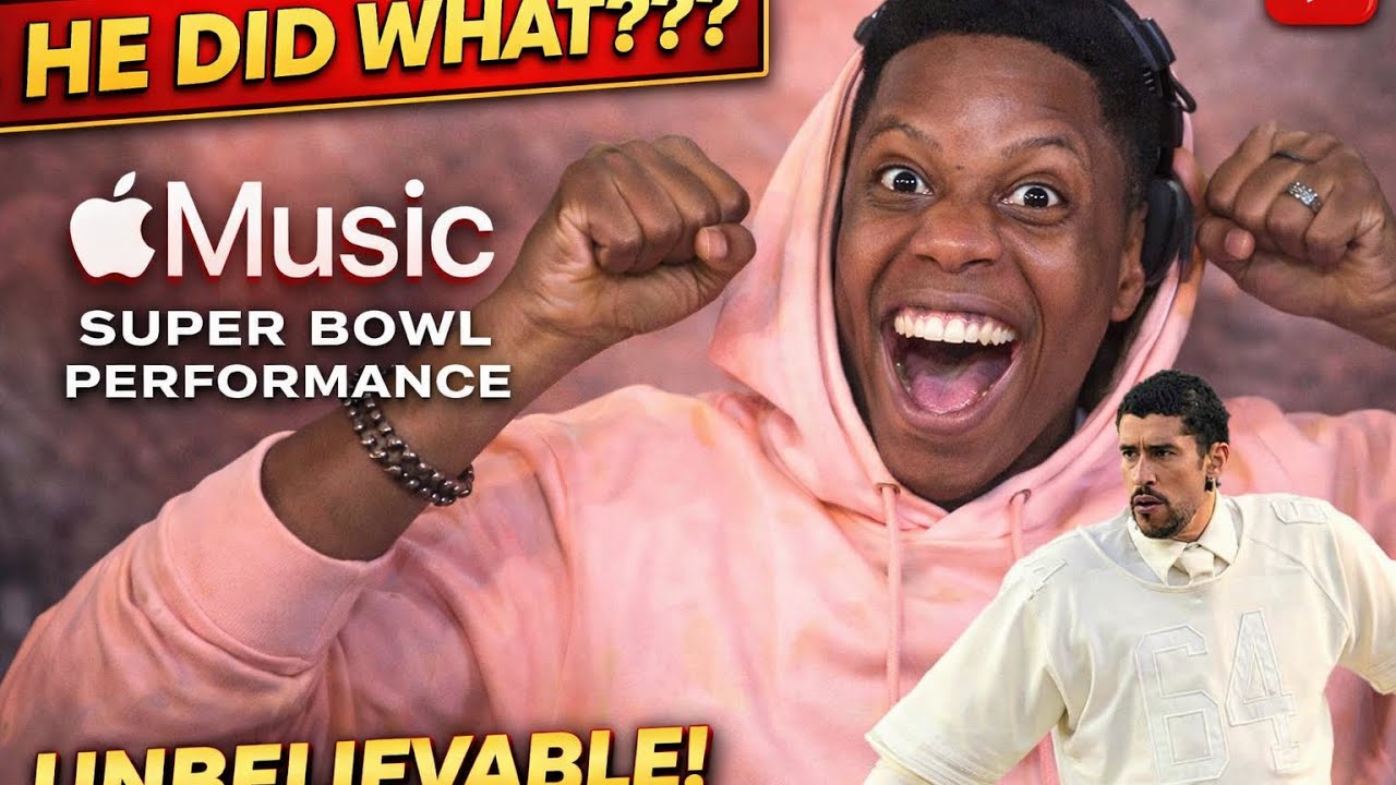 Bad Bunny Apple Music Super Bowl Halftime Show Reaction 😱 LEGENDARY PERFORMANCE!