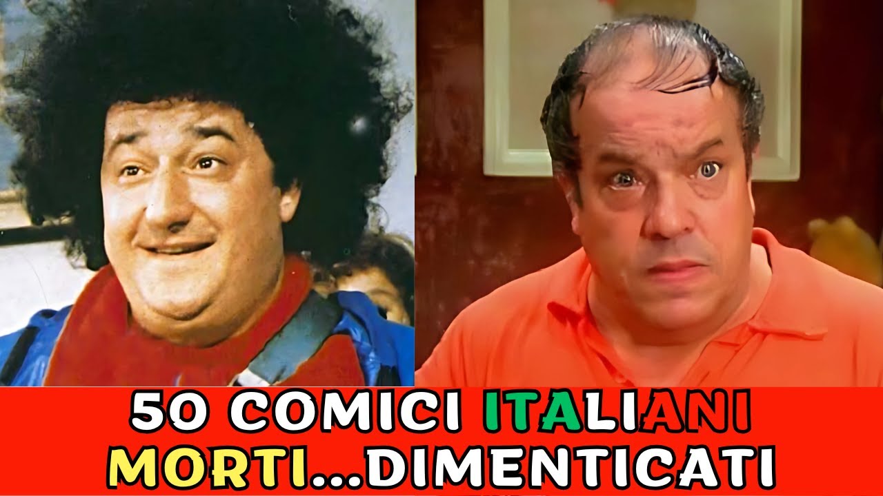 🎭 Questi attori italiani ci hanno lasciato… li ricordi tutti?