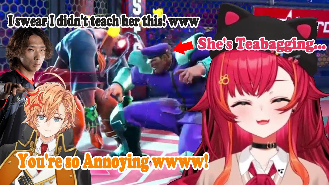 SF6 Trash Talking battle Nekota Tsuna Teabag Shibuya Hal