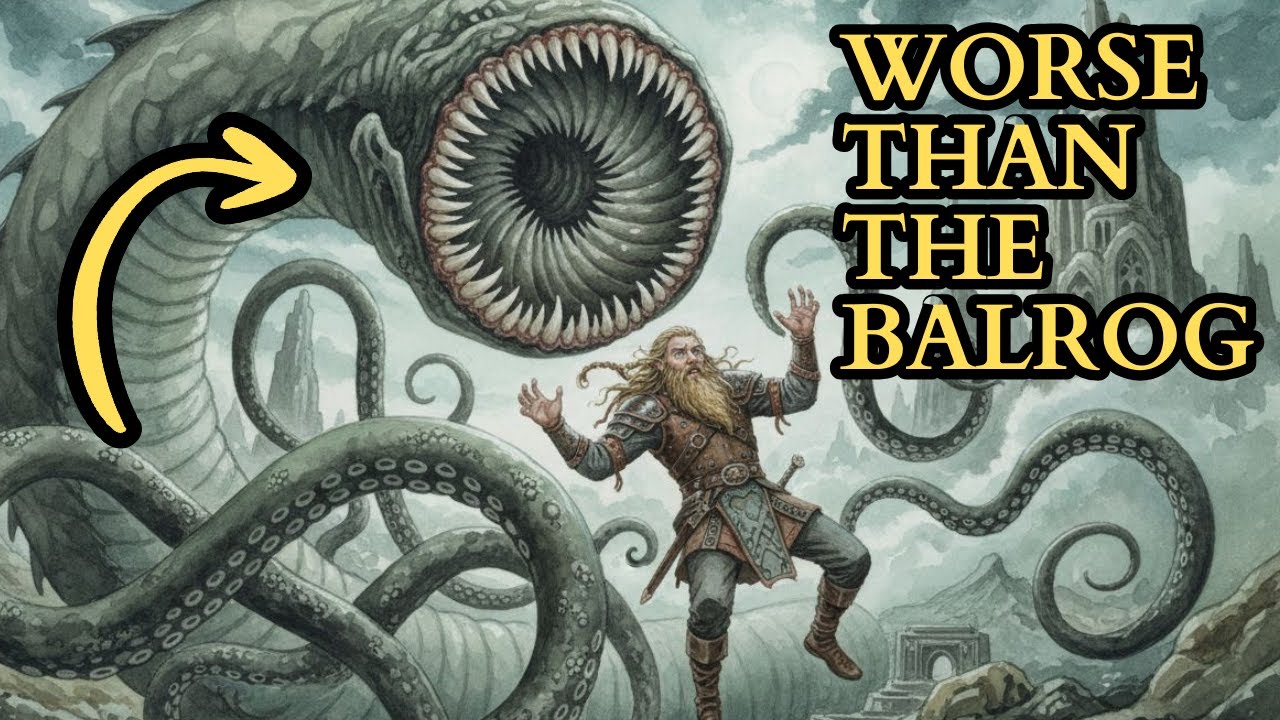 Far Worse Than The Balrog | Gandalf Ran From It | Lord Of The Rings