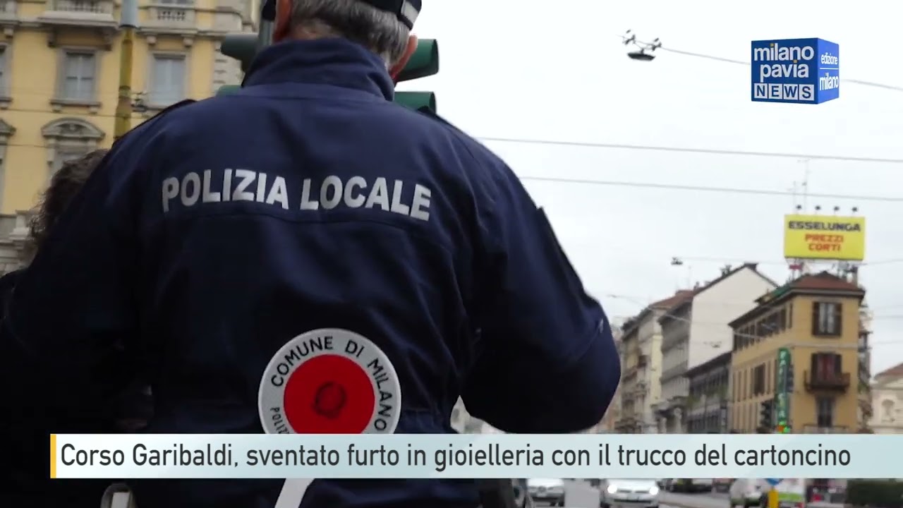 Corso Garibaldi, sventato furto in gioielleria con il trucco del cartoncino