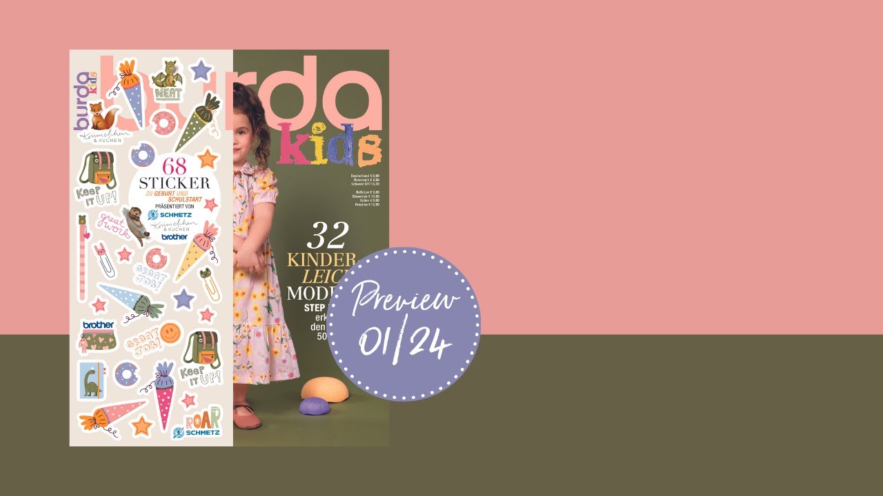 Einblick in die burda kids #1/24