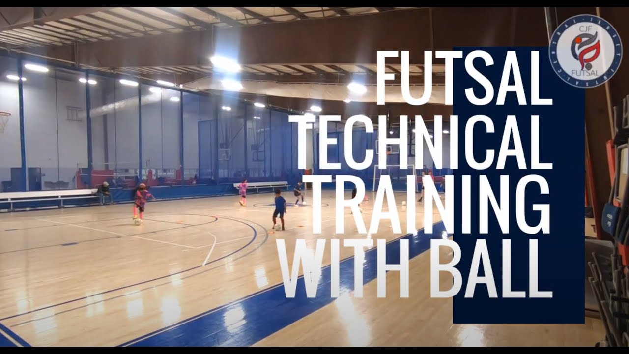 Futsal Technical Training With Ball U9s
