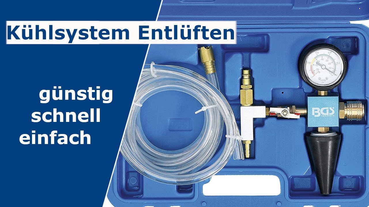 K&uuml;hlsystem entl&uuml;ften / schnell g&uuml;nstig & einfach