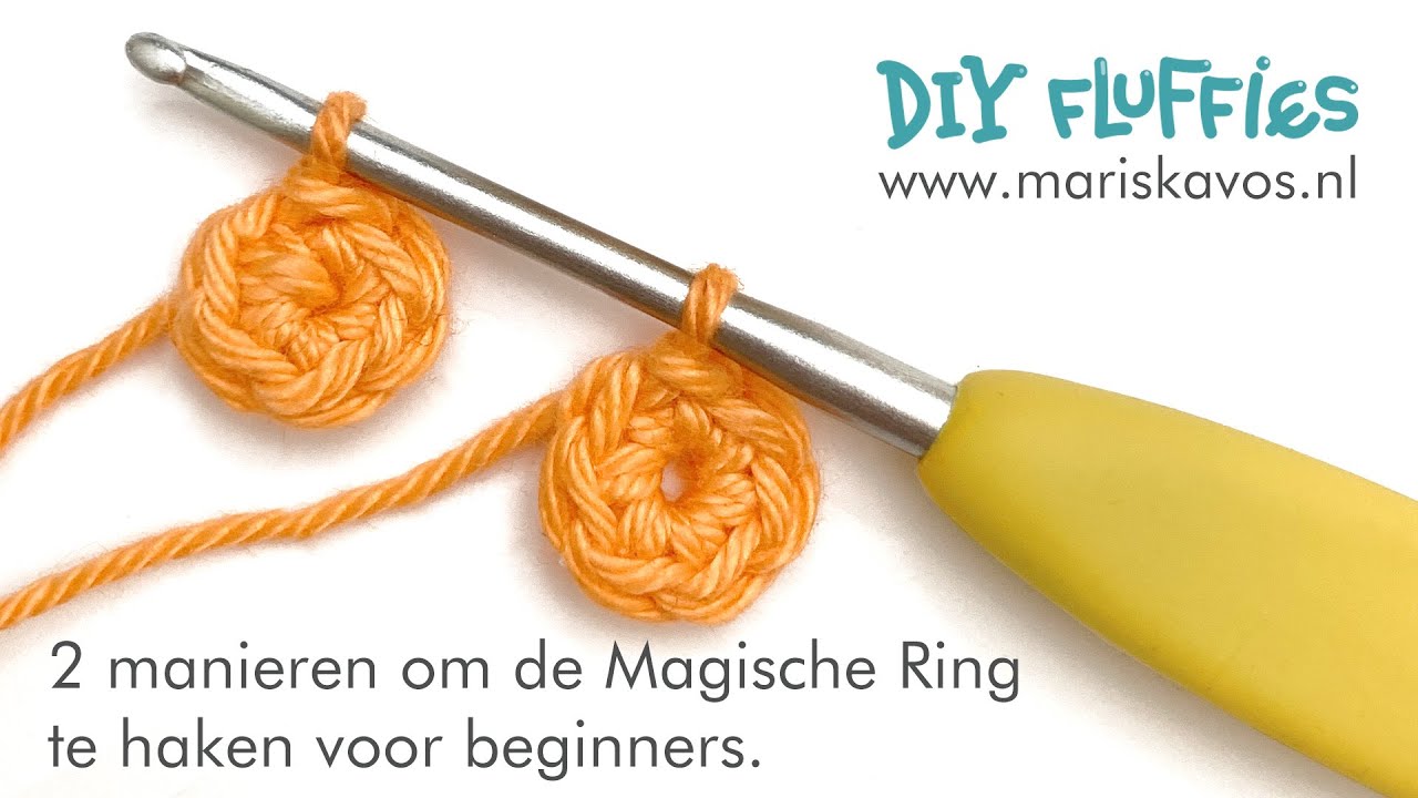 Twee manieren om een Magische ring te maken voor beginners  - Nederlands