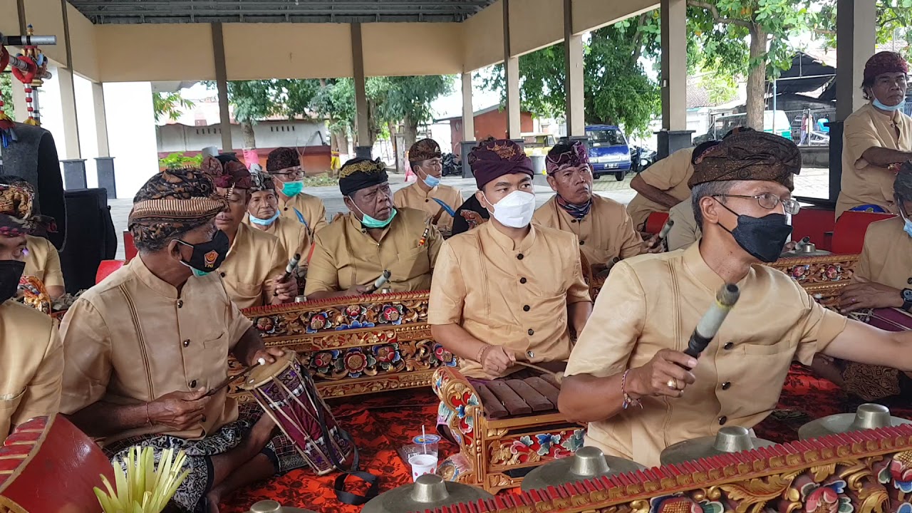 Tabuh Plawasan Versi Angklung Sekar Gadung Kr.Medain Mataram Lombok