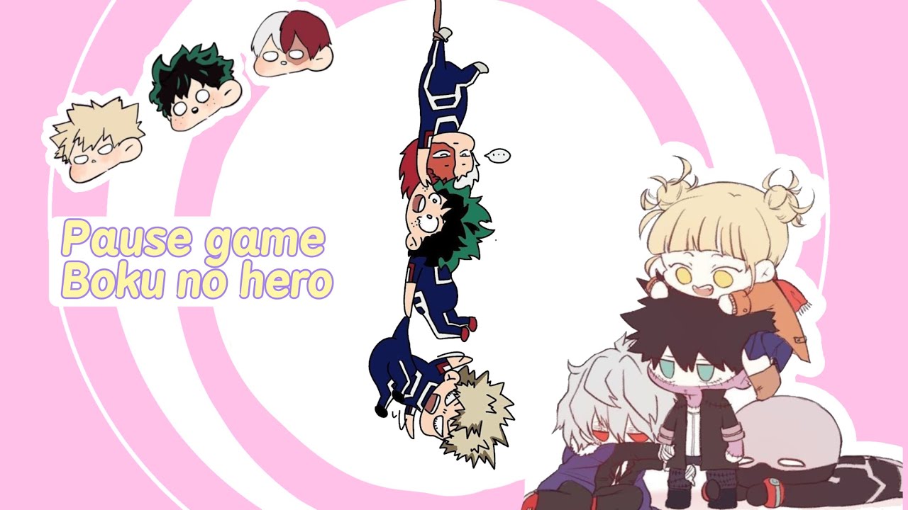 Pause game Boku no hero academia ✨