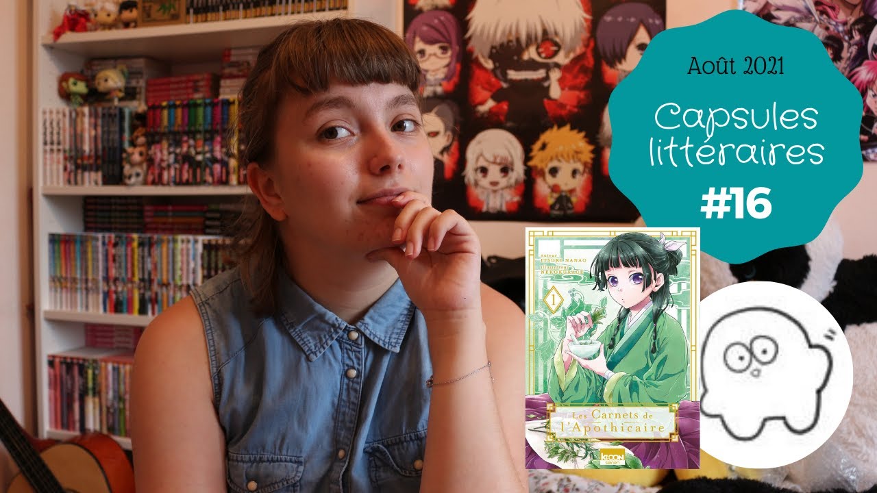 Capsule littéraire #16 [Les carnets de l'apothicaire de Itsuki Nanao]