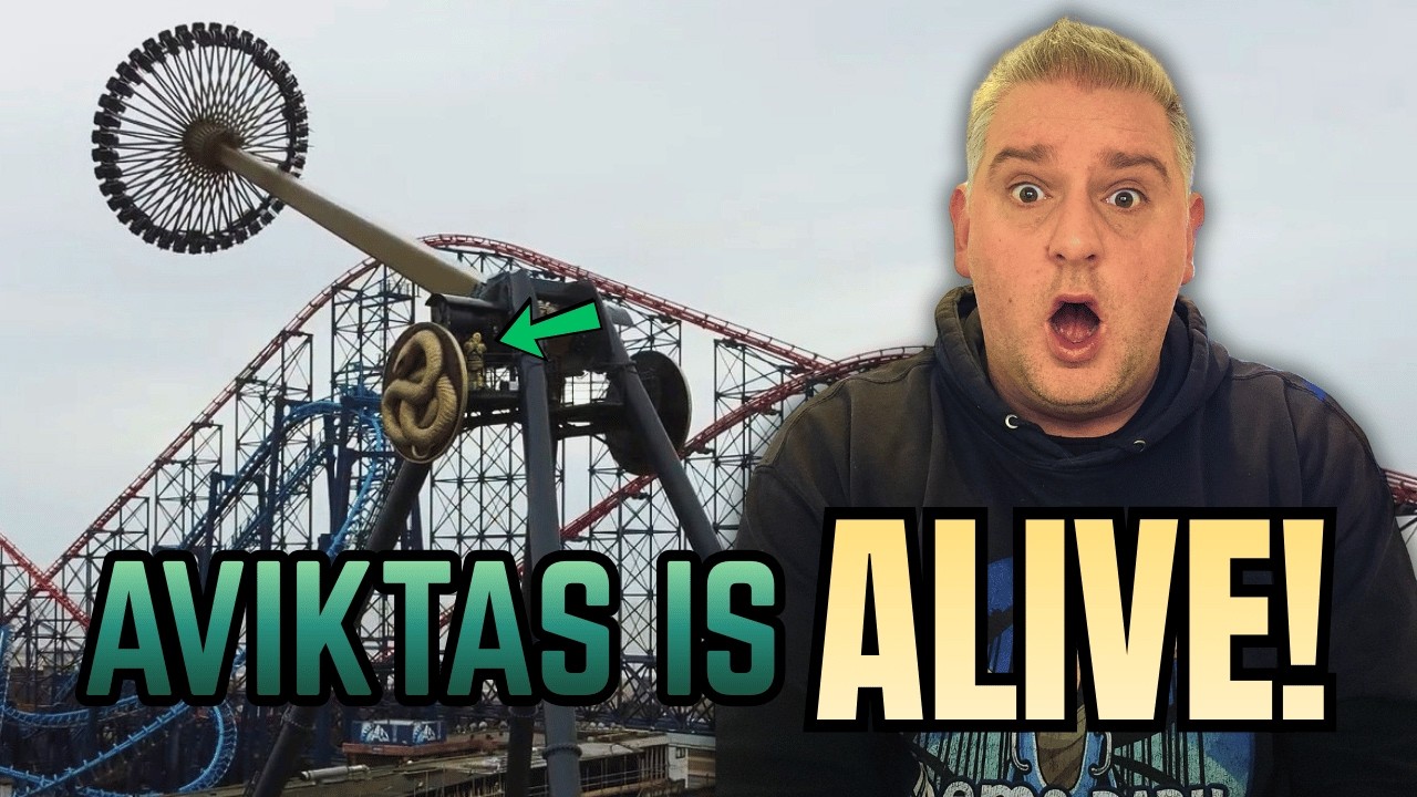 Aviktas Testing Has Begun! | Blackpool Pleasure Beach NEW 2026 Ride