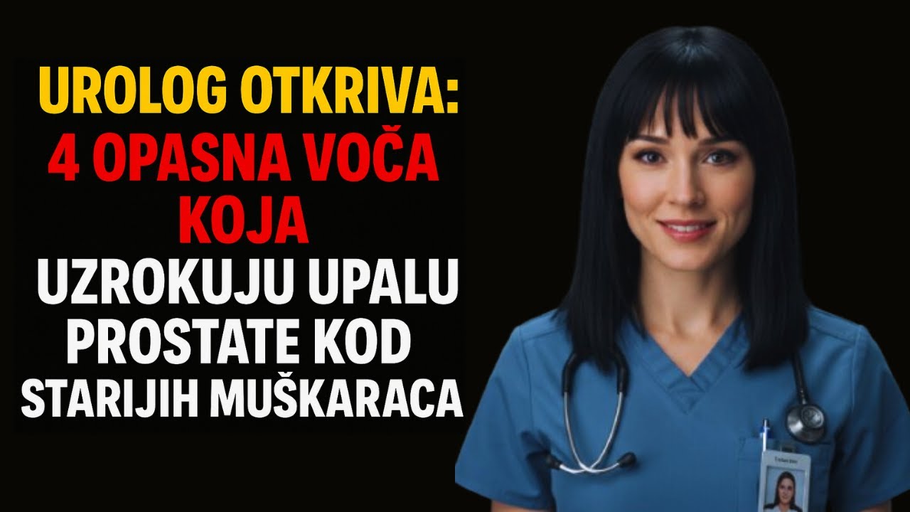 Urolog otkriva: 4 opasna voća koja UZROKUJU UPALU prostate kod starijih muškaraca