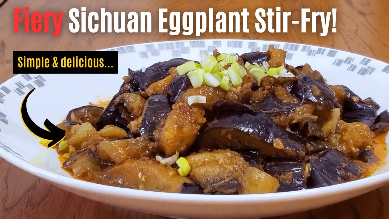 The Perfect Side Dish? Sichuan Eggplant Stir-Fry Recipe | Yu Xiang Eggplant (鱼香茄子)