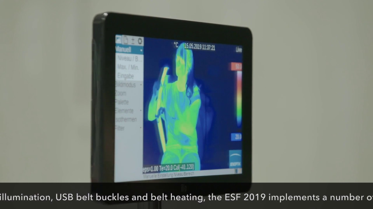 Mercedes-Benz ESF 2019 TecDay - Heated seatbelt