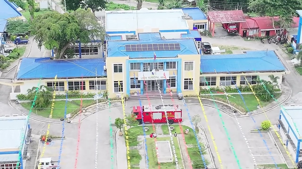 Flying over Loon, Bohol