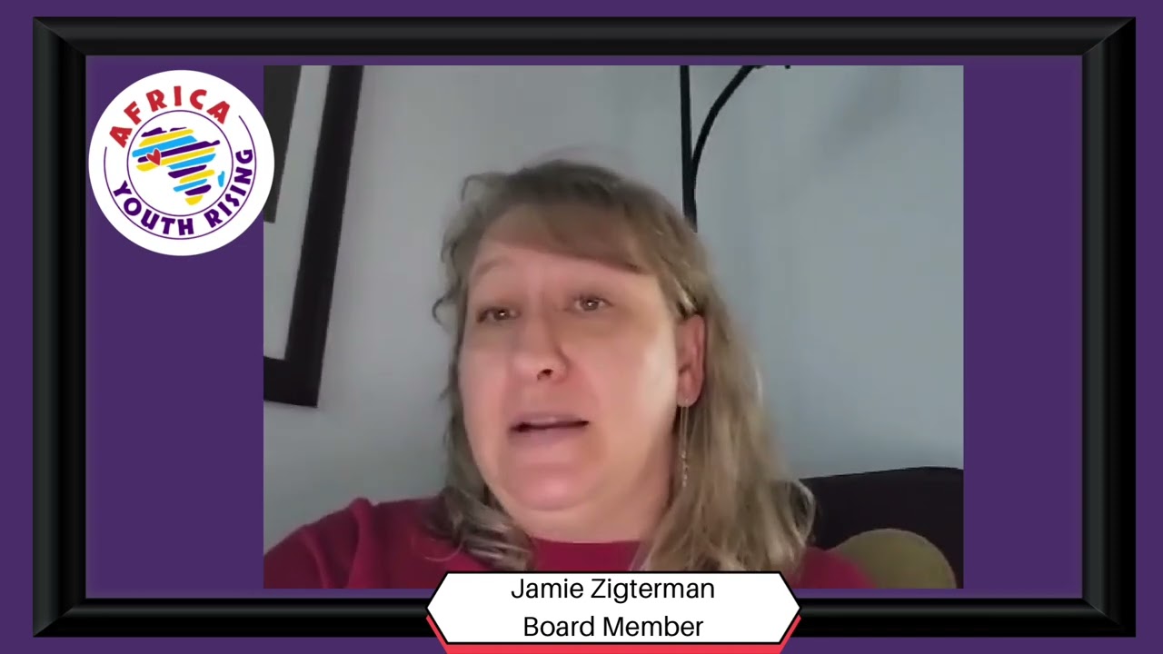 Jamie on why she supports Africa Youth Rising