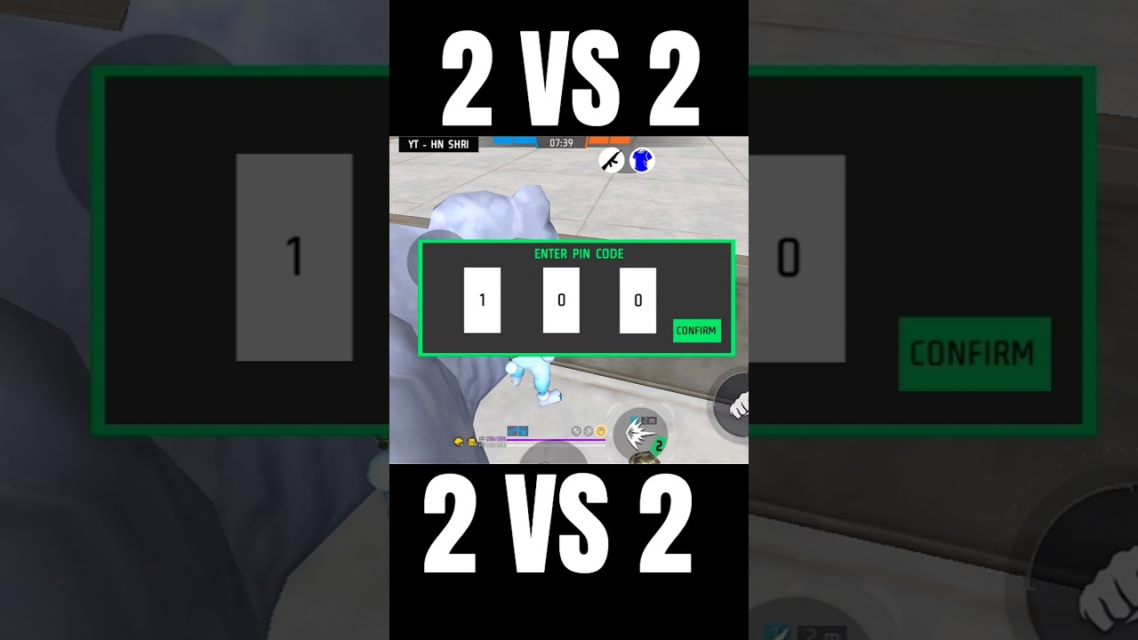 Hn Shri Craftland Map Code 💀  2VS2 only Headshot 