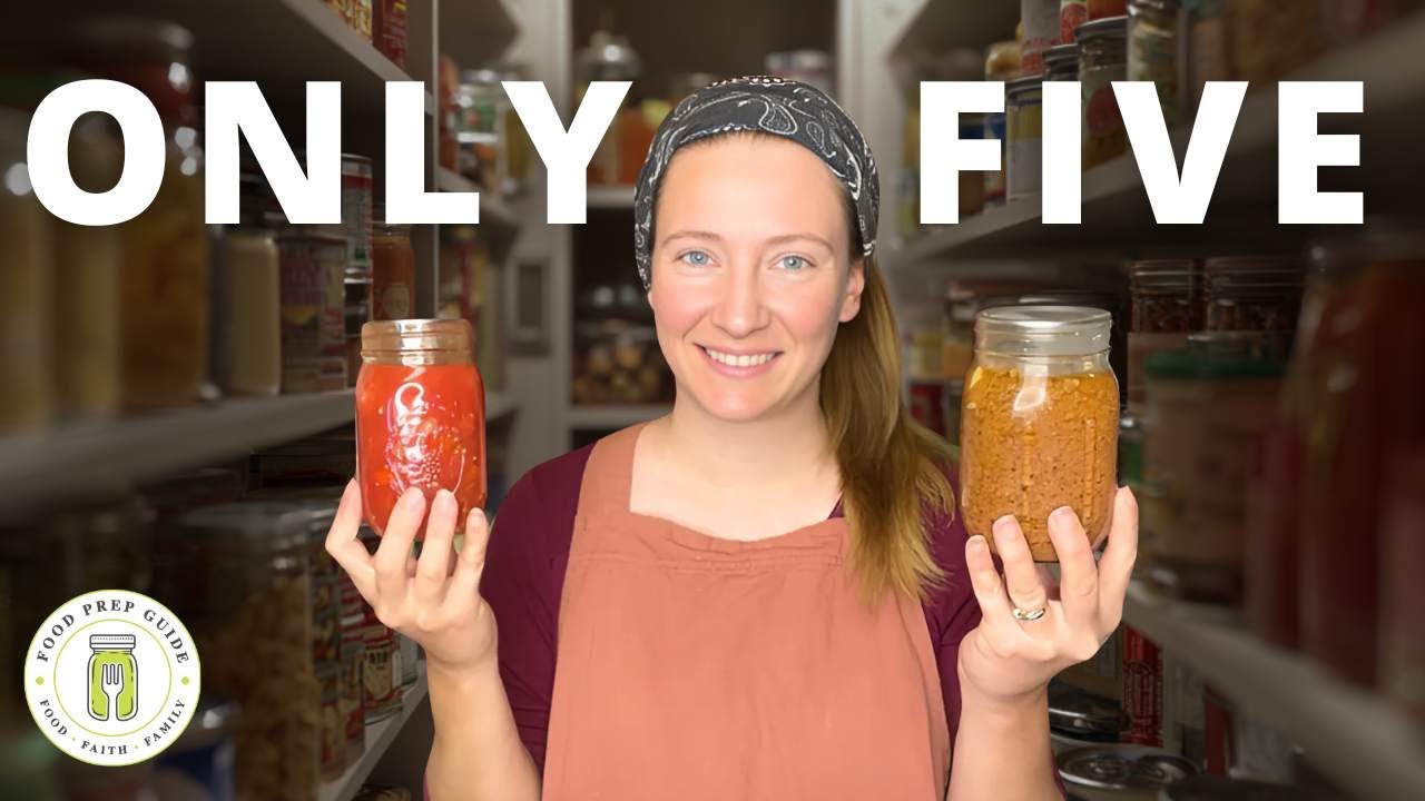 If you can only STOCK 5 canned foods, make it THESE