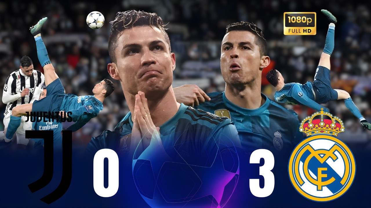 ❯ Реал Мадрид (3-0) Ювентус 💥⚽● Легендарная ночь Роналду и исторические «ножницы» ● Лига чемпионов