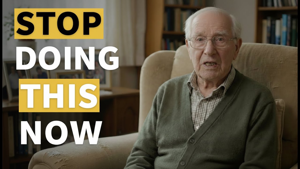 When You Hit 65 as a Man, Stop Doing These 8 things Immediately