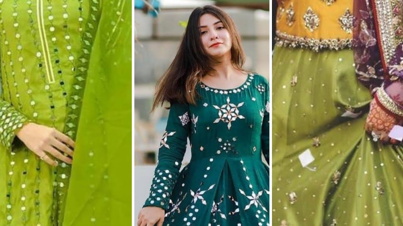 mehandi frock mehndi dresses mehndi sharara new collection 2021