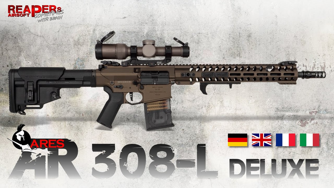 [Review] Ares AR-308L Deluxe inkl. LPVO 1-6x24 (ETU,FSWS,Mosfet) S-AEG 6mm Softair/Airsoft (DE)