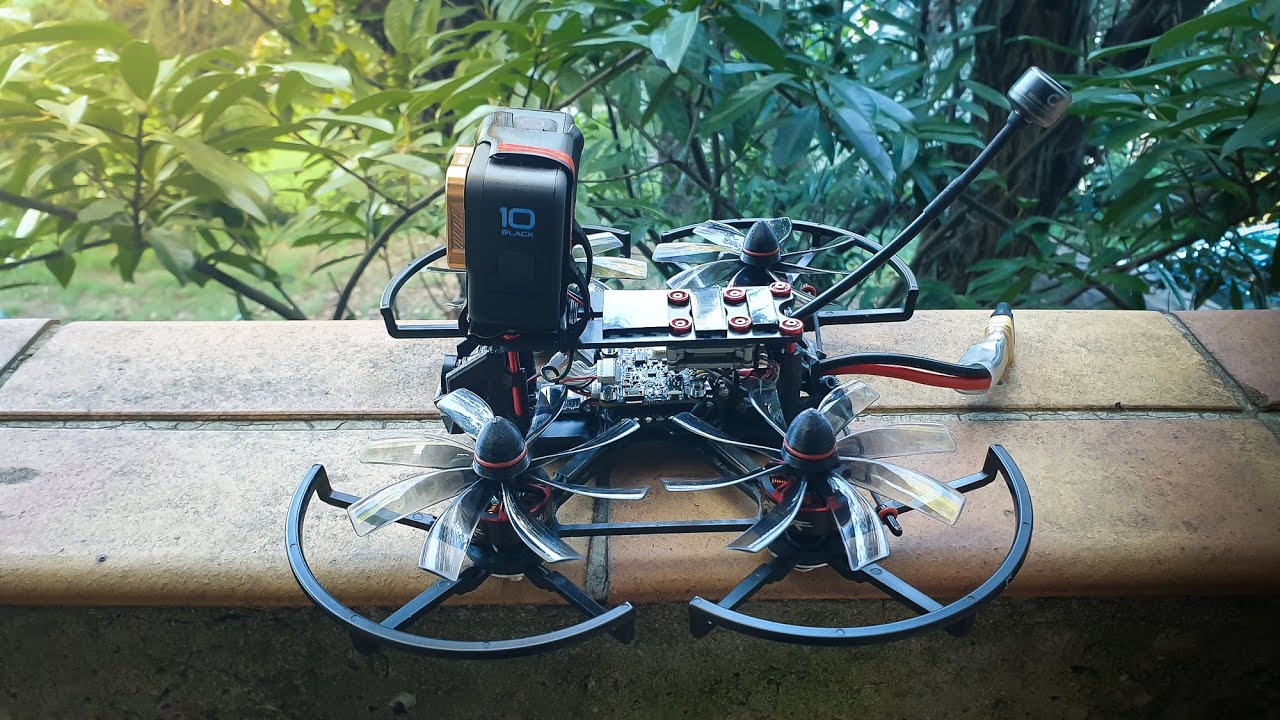 Fast flight with the Hero10 on the powerful Zephyr Monstro
