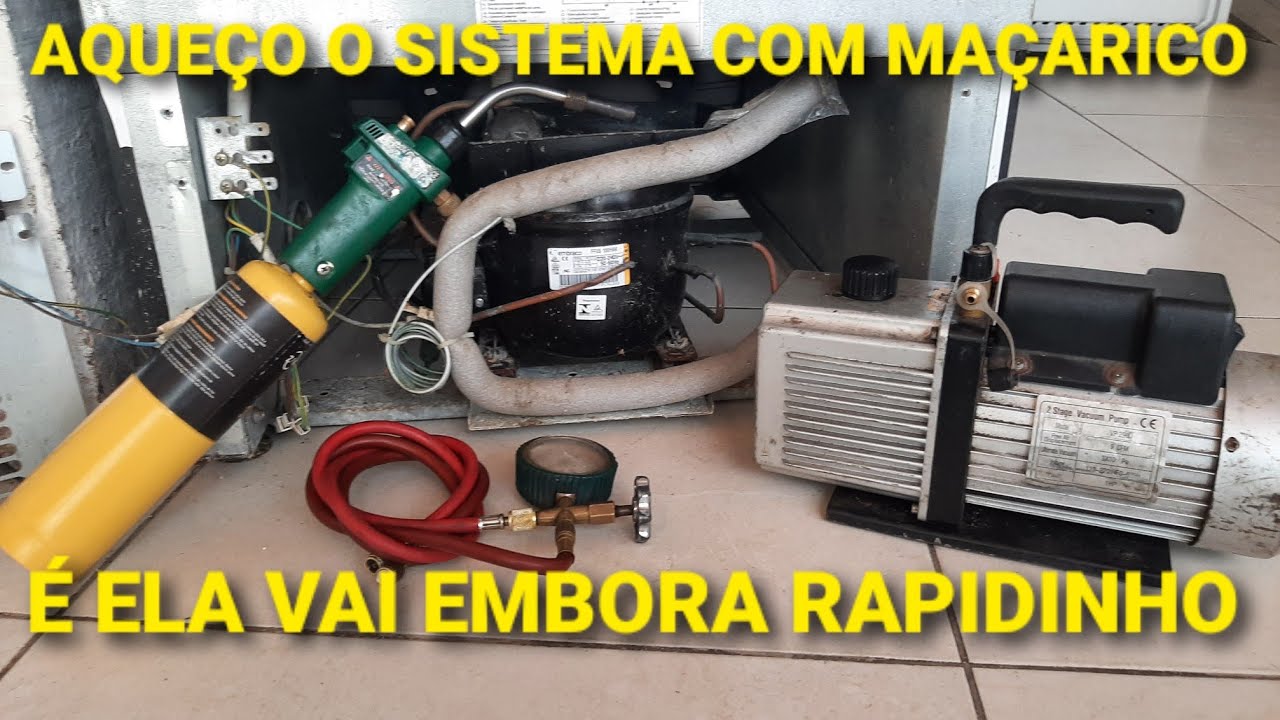 COMO RETIRAR UMIDADE DO SISTEMA USANDO FOGO 🔥.