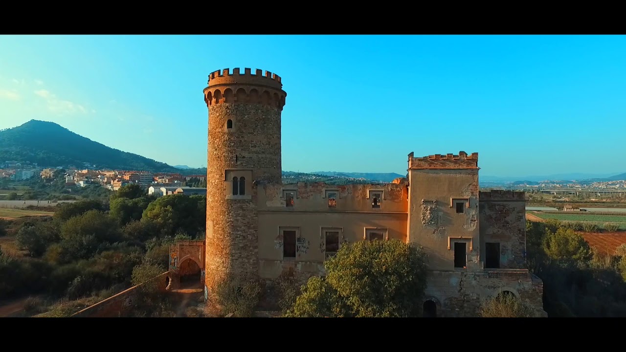 El Castillo Del Infierno | Castle Torre Salvana | Phantom Drone Barcelona 4k