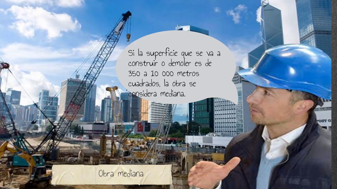 NOM 031  Clasificacion obras