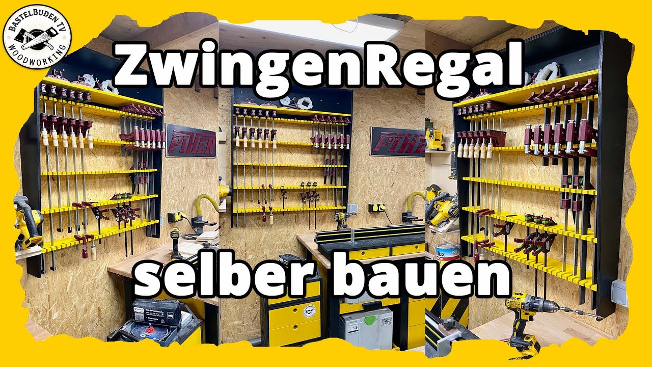Zwingen Regal Selber bauen .....