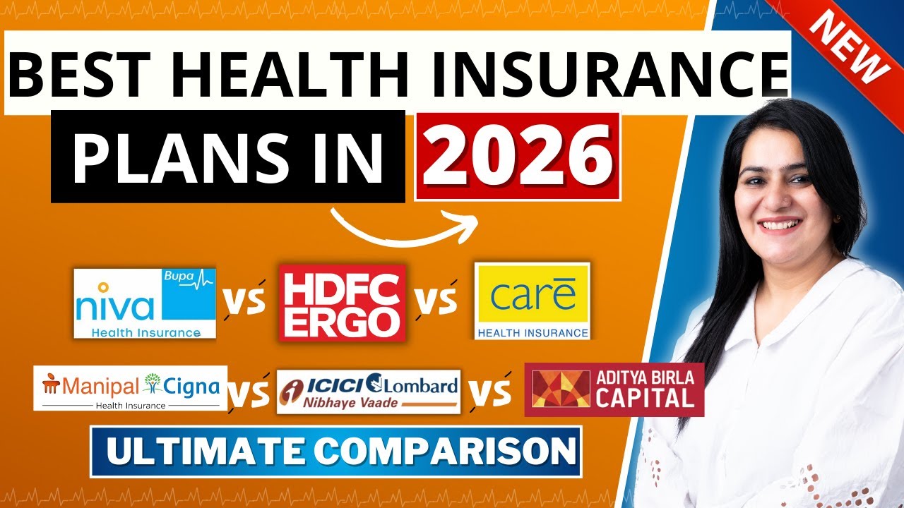 BEST Health Insurance in India in 2026 | Top 6 Health Insurance Plans in 2026 | Gurleen Kaur Tikku