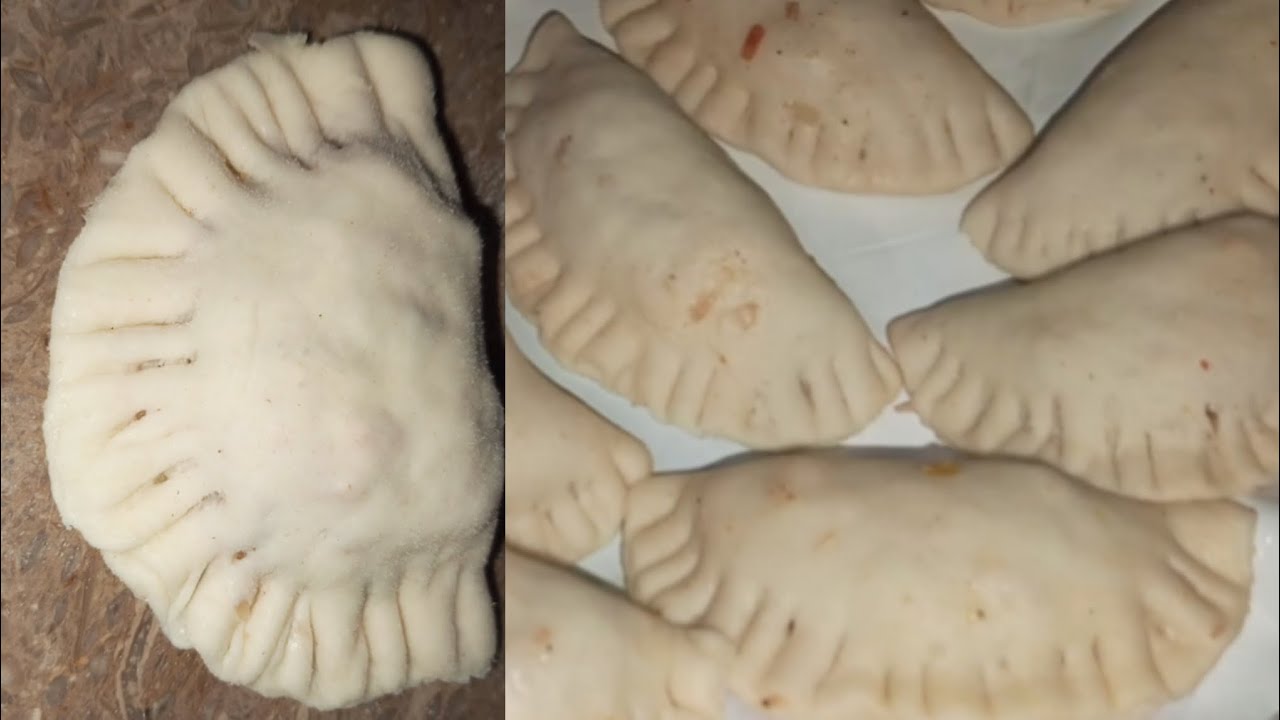 Easy way to make momos #tasty half moon recipe #tastyfood #recipe #followme #cooking 