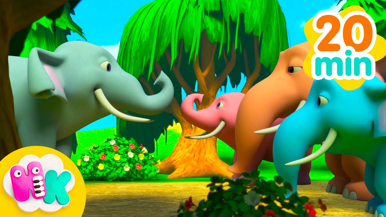 Slonova Pjesma 🐘 Decije Pesme | HeyKids na Srpskom