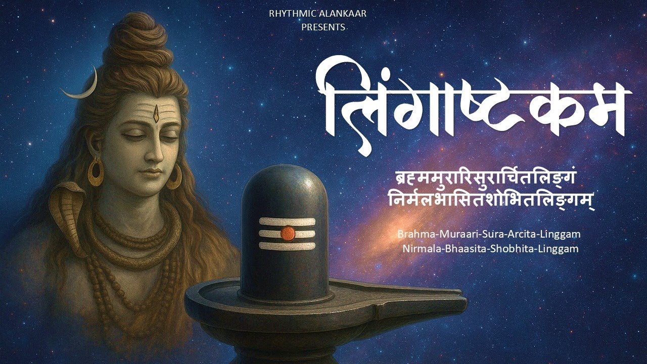 लिंगाष्टकम स्तोत्र  | Lingashtakam | Brahma Murari Surarchita Lingam | PEACEFUL SHIV MANTRA #bhajan
