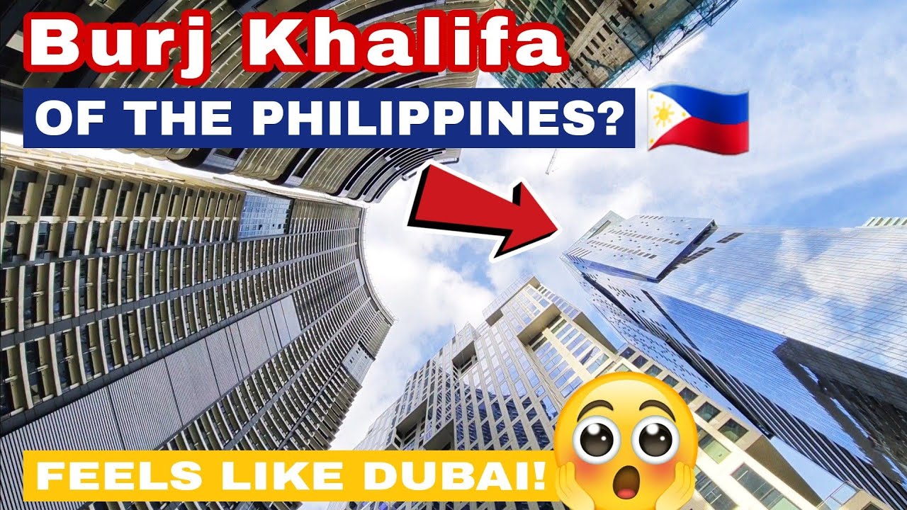 Impressive Tall Buildings in Makati Philippines! It Reminds Me of Burj Khalifa in Dubai! 🇵🇭