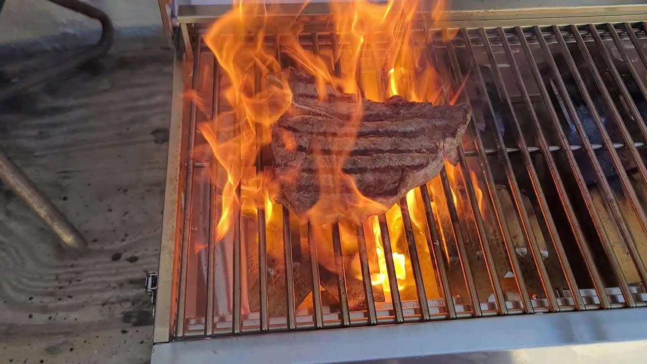 NXR table top gas grill  model 880-0022B setup, first grill, and cleaning.