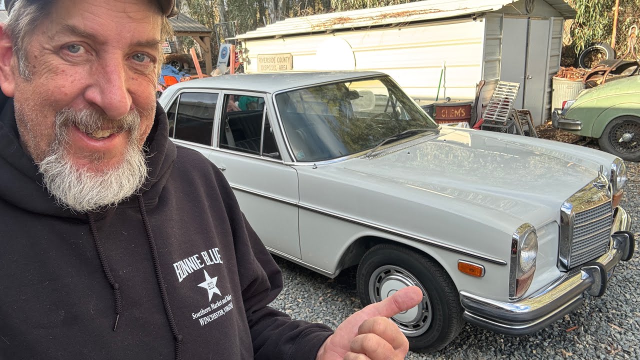 Carchaeology: A day in the life of a car nut. Brubaker Box departure, Mercedes detailing.