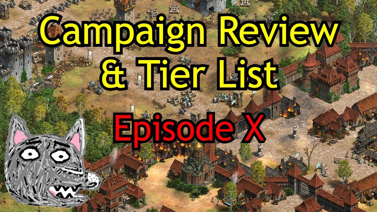 AoE2: DE Campaign Review & Tier List | Episode X
