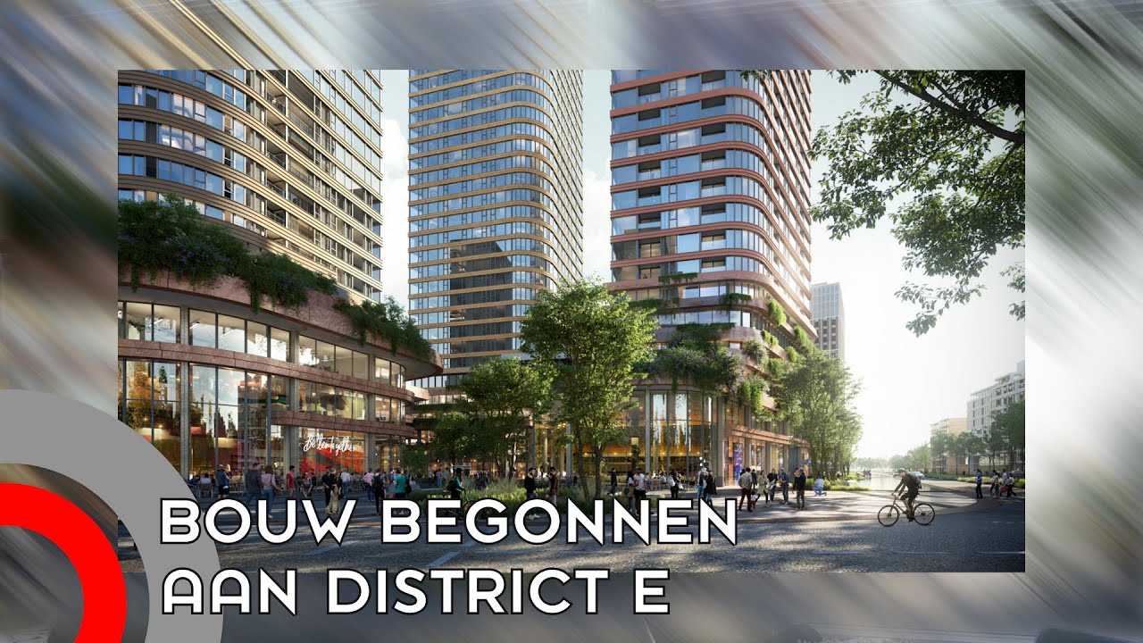 Eindhoven begint aan bouw District E: Drie hoge torens op Stationsplein