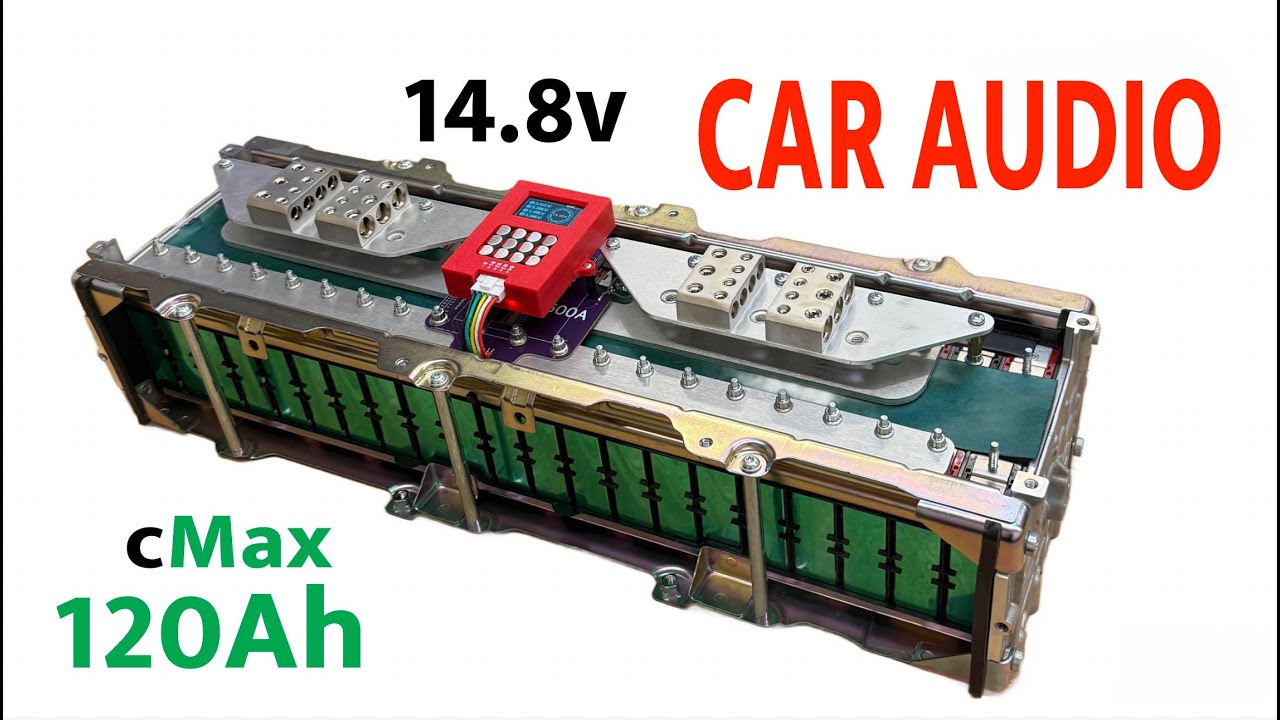 120Ah cMax + 5A Heltec Balancer - Car Audio Lithium