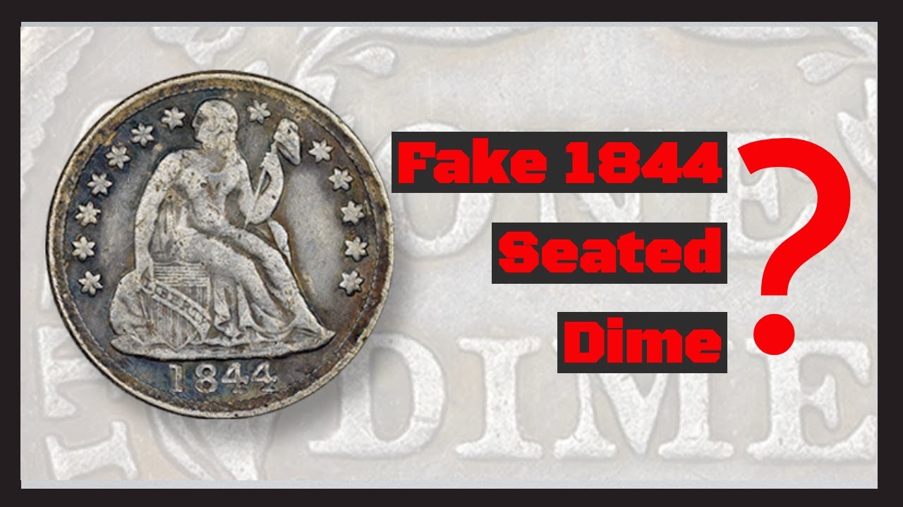 Fake 1844 Seated Liberty Dime FOUND! What To Look For?!